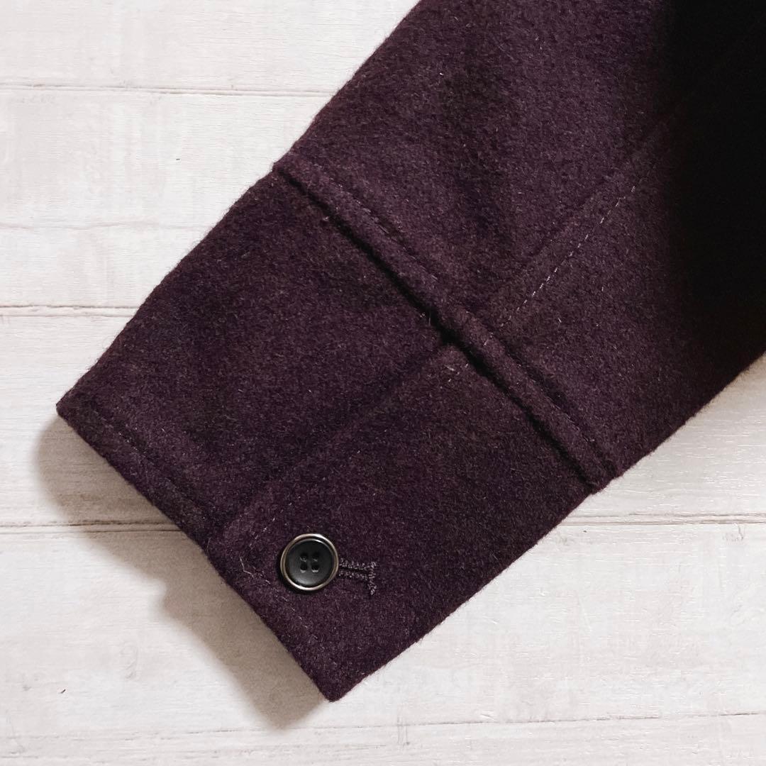 インジアティック ピーコート ワインレッド 平成y2k お兄系 グランジ 00s