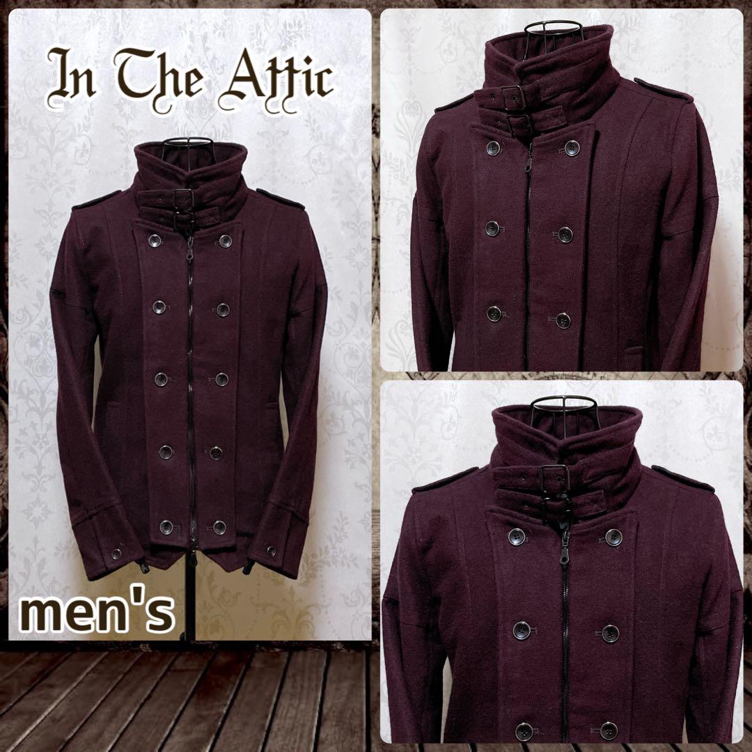 インジアティック ピーコート ワインレッド 平成y2k お兄系 グランジ 00s