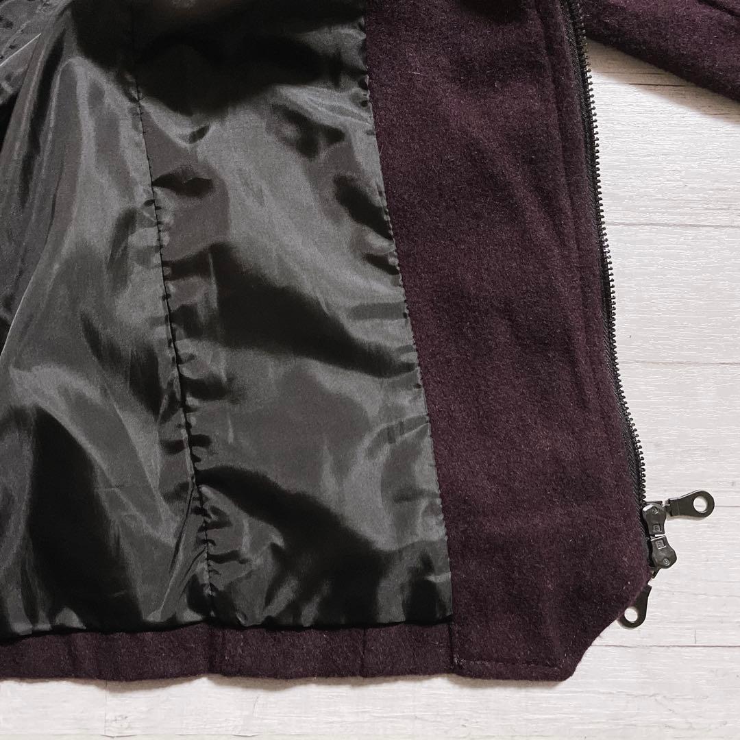 インジアティック ピーコート ワインレッド 平成y2k お兄系 グランジ 00s