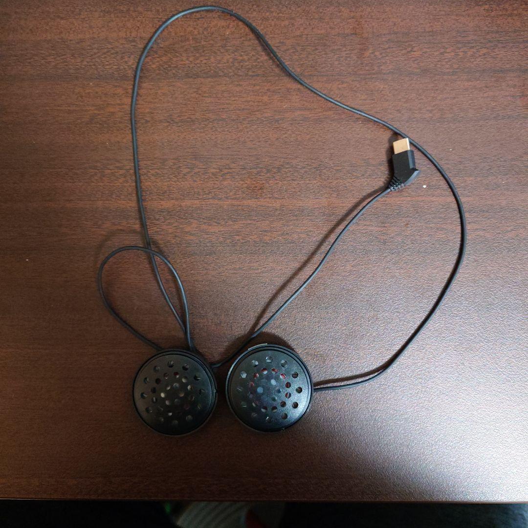 【使用数回 完品 美品】b+com ONE 　マイク・スピーカスポンジ新品付き