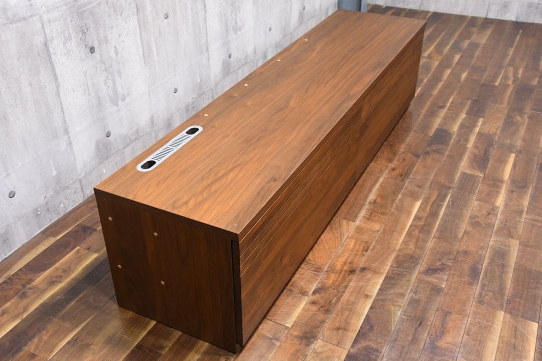EKK36 岡家具 スカラ テレビボード ウォールナット無垢材 ローボード