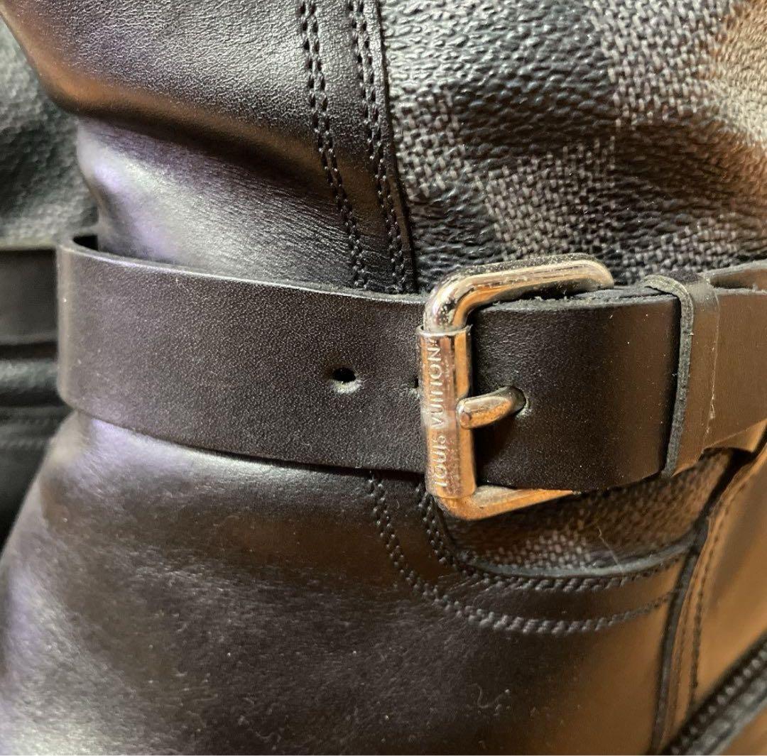 P*I様 ルイヴィトン ダミエ グラフィット エンジニアブーツ メンズ 27.5