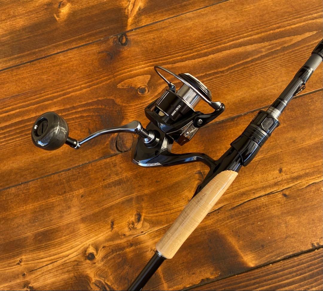 釣り竿セット　ショアジギングセット　カーボンロッド　 10ft パックロッド