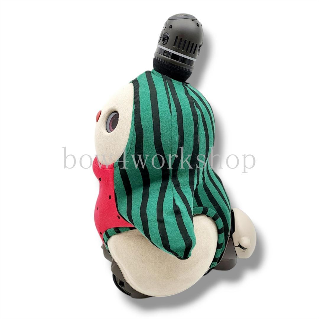 ラボット LOVOT ラボットの服ハンドメイド スイカ柄ボディースーツ（レッド）