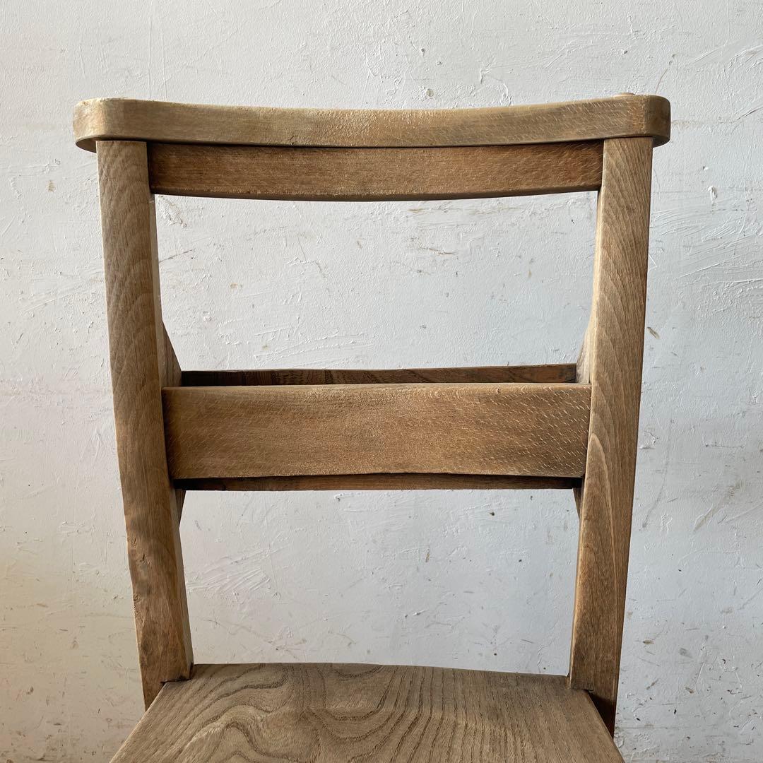 ビンテージ チャーチチェア　ダイニングチェア　カフェチェア　剥離 no3