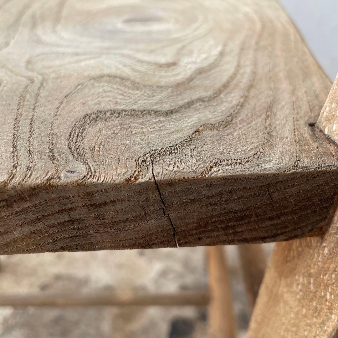 ビンテージ チャーチチェア　ダイニングチェア　カフェチェア　剥離 no3