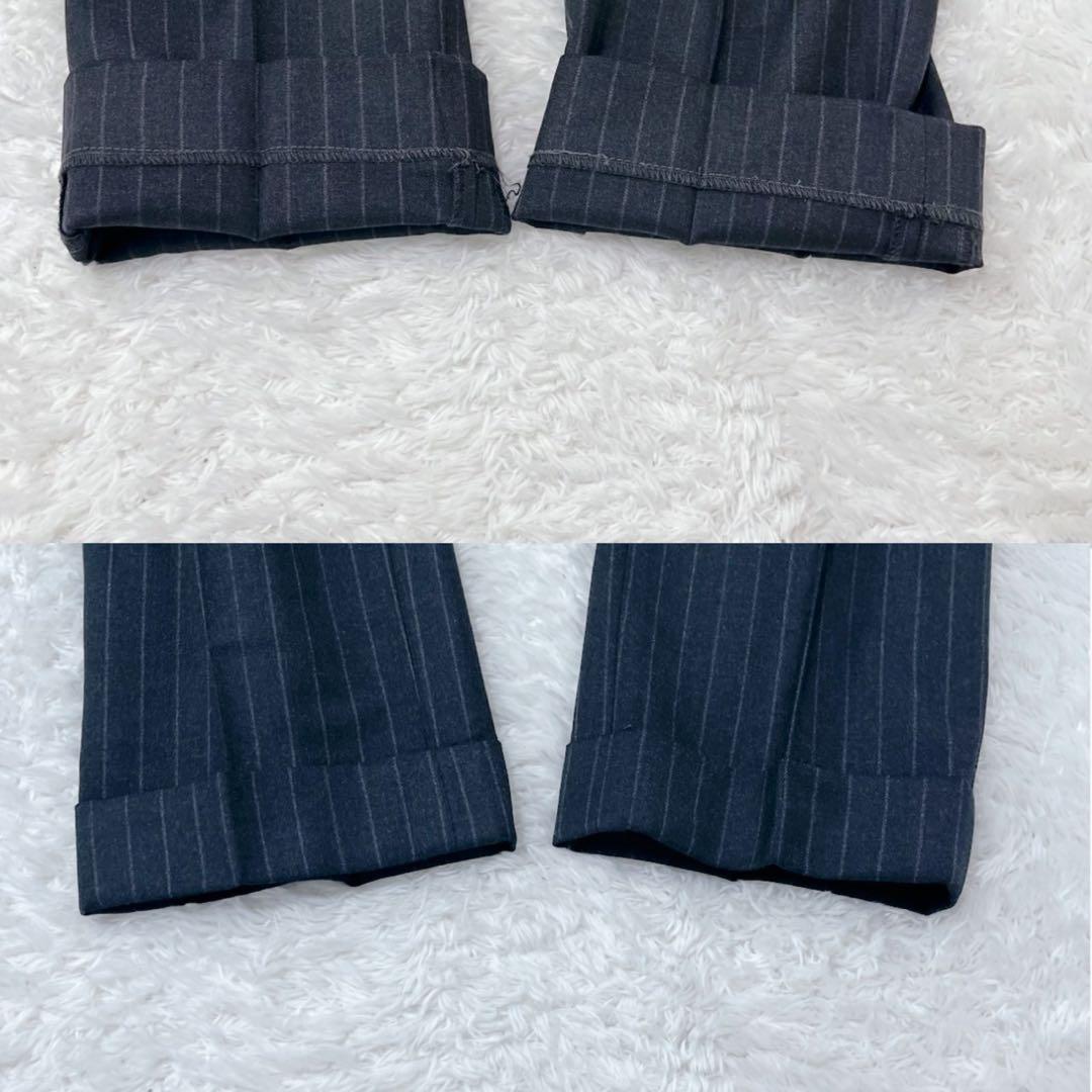 高級 BEAMS F ストライプスーツ セットアップ日本製 42