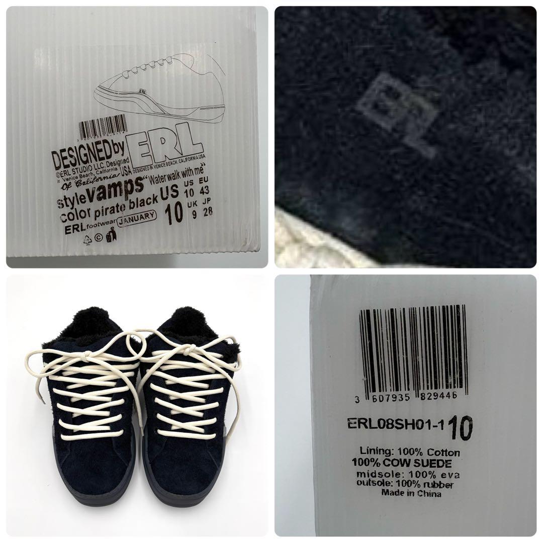 美品✨️ERL SUEDE SKATE VAMPS SNEAKER スニーカー