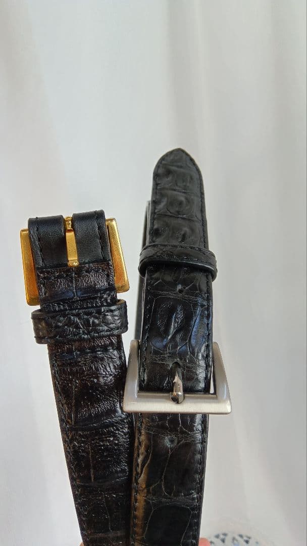 niceness カイマンレザー ベルト