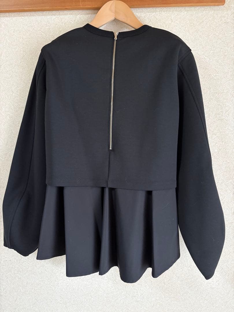 アダムエロペ　レイヤードペプラムチュニック