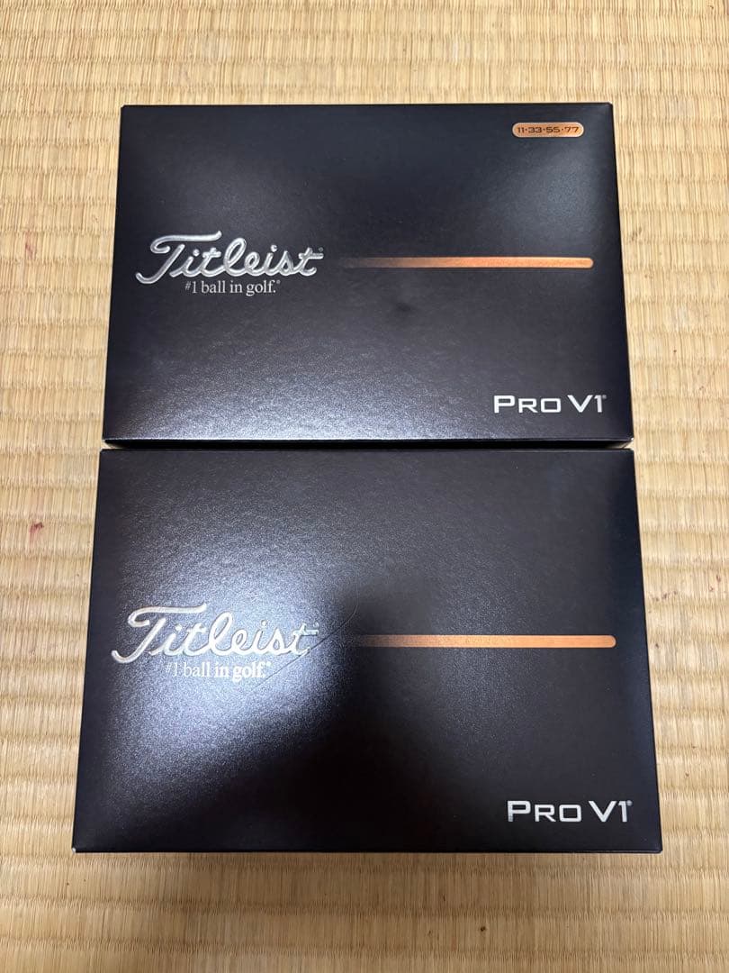 タイトリスト pro v1 white 24球