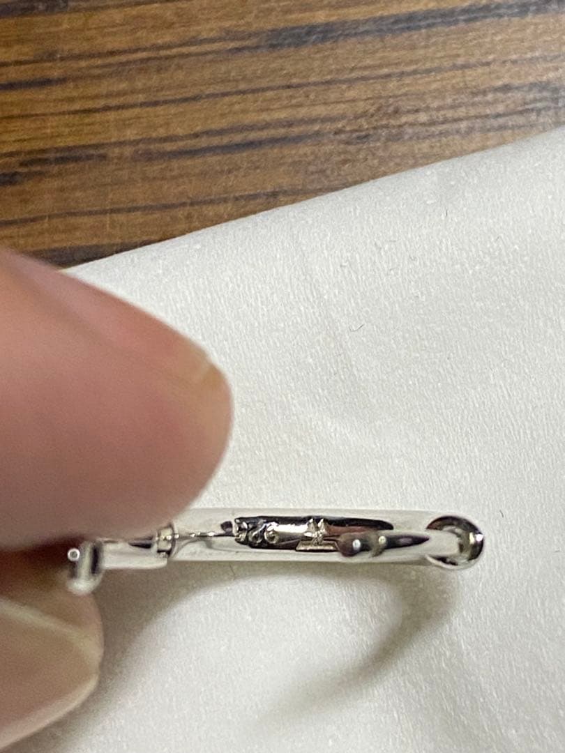 トムウッド　TOMWOOD スモール　small シルバー フープ型 片耳ピアス