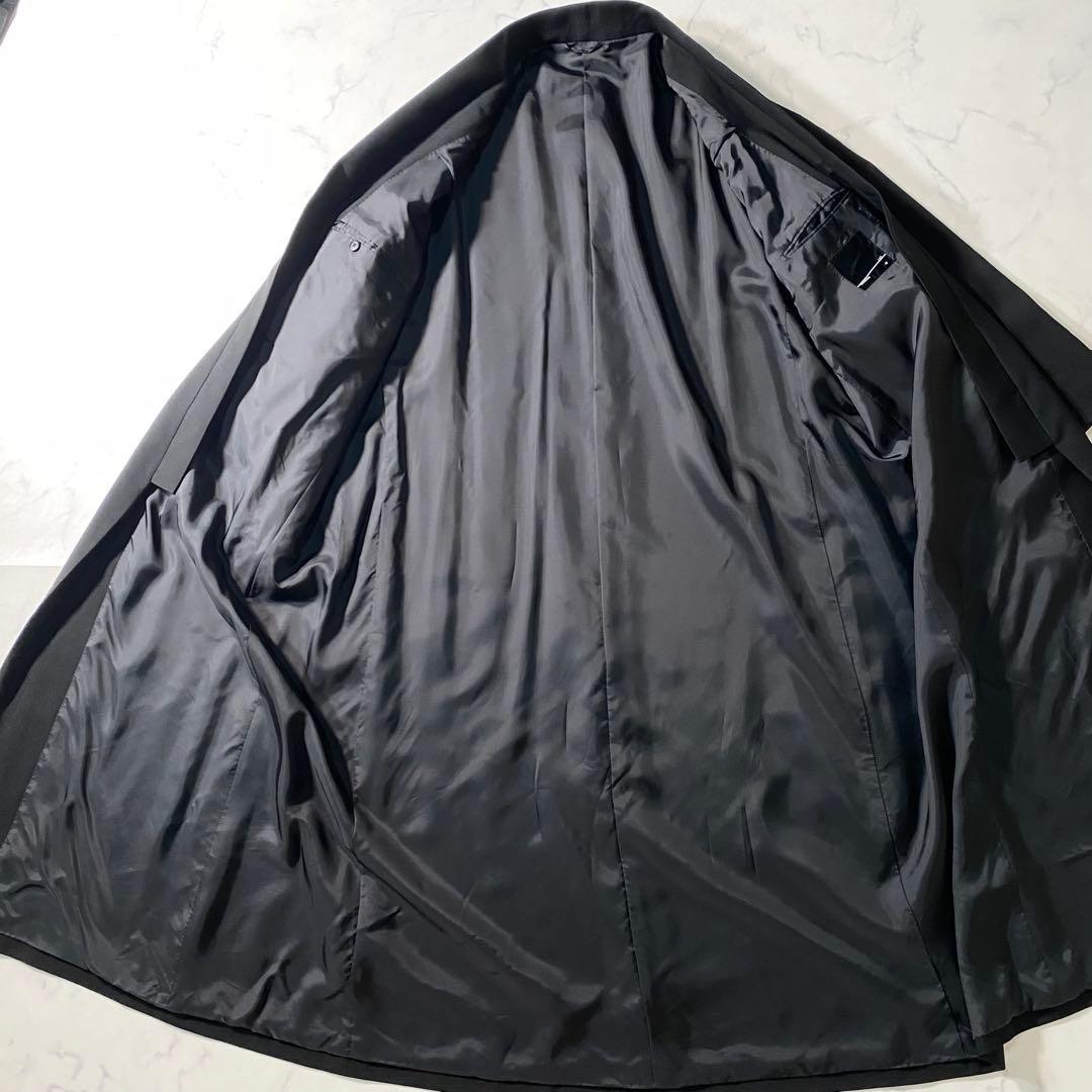 【美品】ラッドミュージシャン　ノーカラージャケット　キモノ　サイズ42　ロング丈