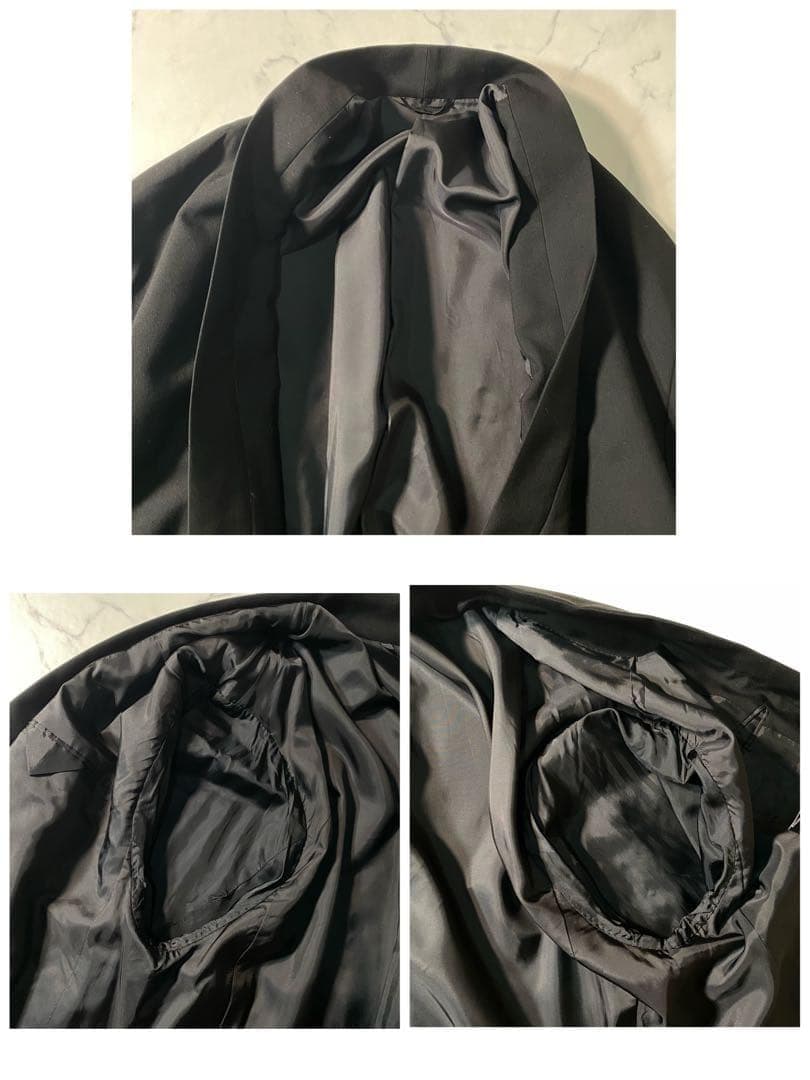 【美品】ラッドミュージシャン　ノーカラージャケット　キモノ　サイズ42　ロング丈