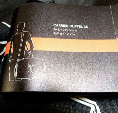 【新品タグ付き】ARC’TERYXアークテリクスキャリアダッフル35