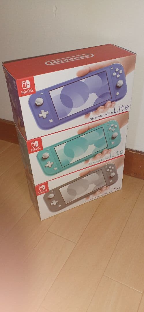 【新品未使用】Nintendo Switch Lite 3台セット
