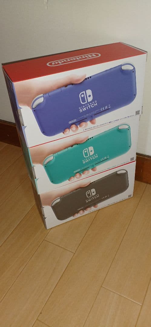 【新品未使用】Nintendo Switch Lite 3台セット