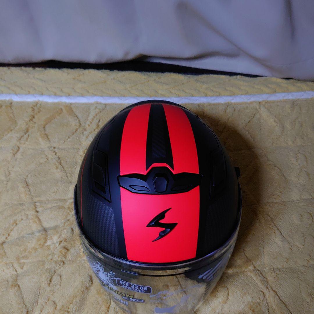 ハ*ィ様 EXO-230 XXL ブラック/レッド ジェットヘルメット