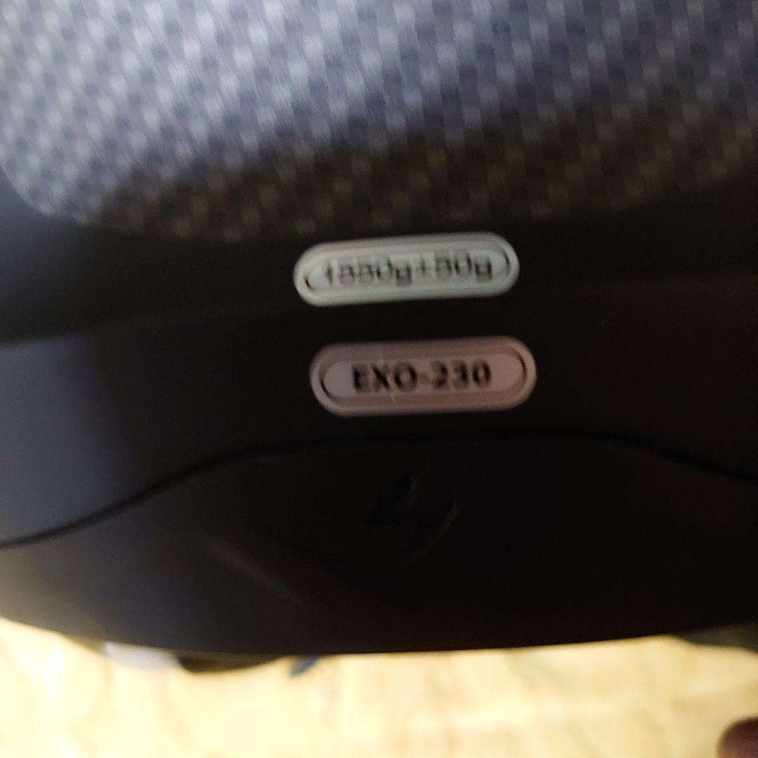 ハ*ィ様 EXO-230 XXL ブラック/レッド ジェットヘルメット