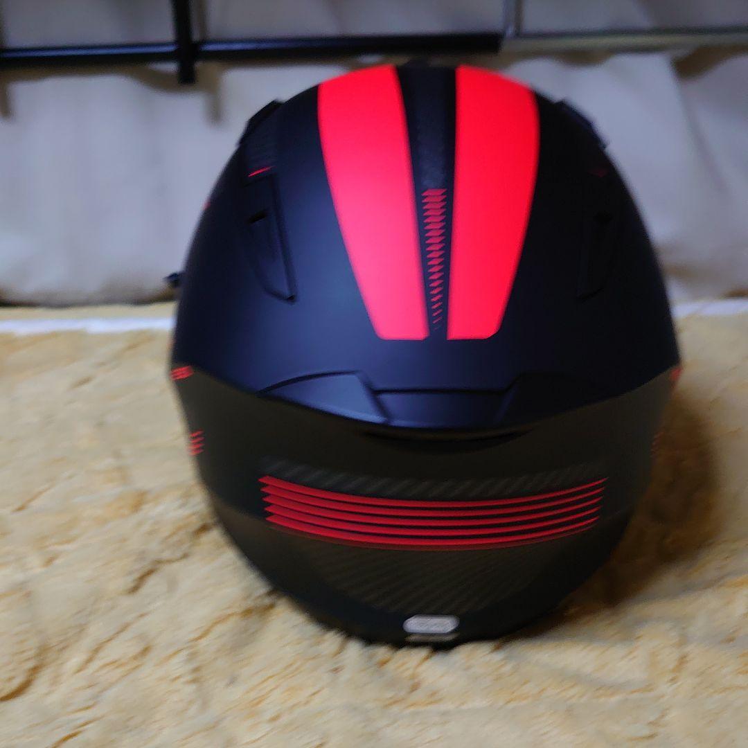 ハ*ィ様 EXO-230 XXL ブラック/レッド ジェットヘルメット