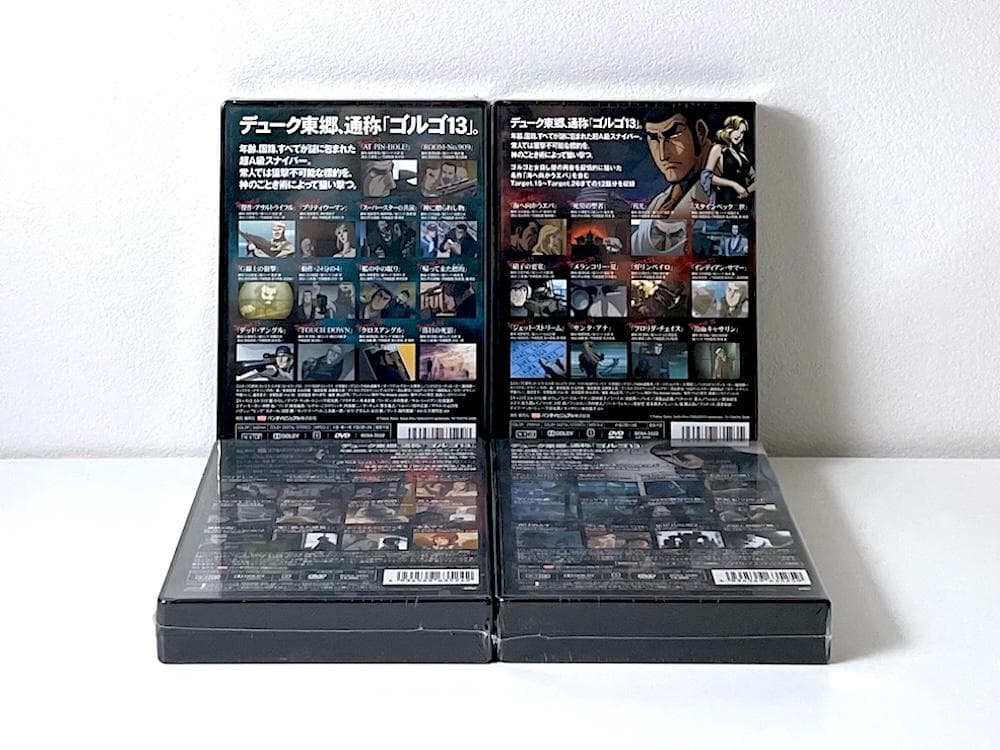 新品未開封 DVD ゴルゴ13 Ⅰ II III IV 全巻 さいとう・たかを