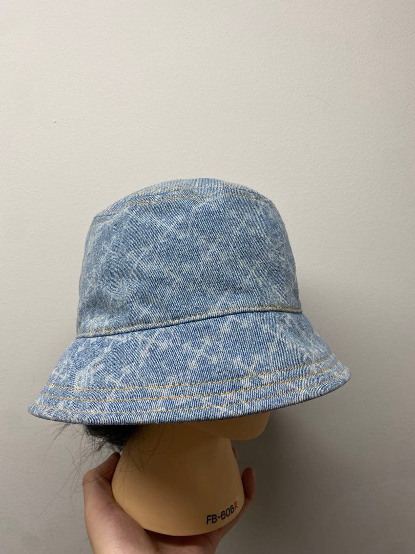 【早い者勝ち】Off-White デニムバケットハット　モノグラム