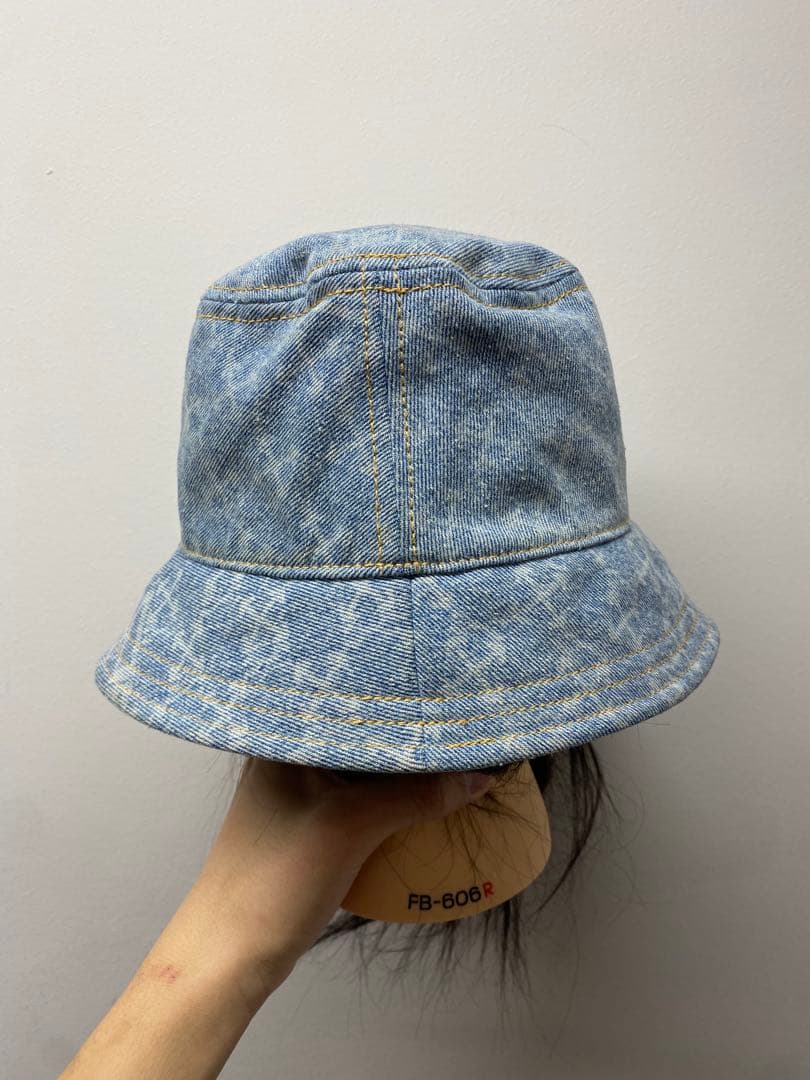 【早い者勝ち】Off-White デニムバケットハット　モノグラム
