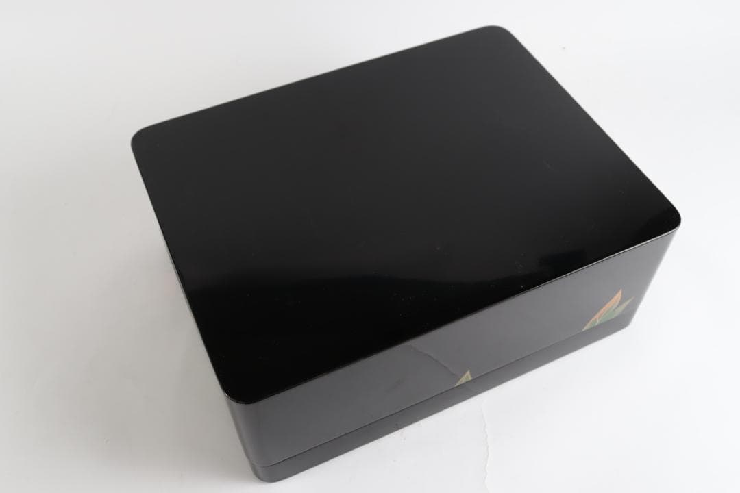 輪島塗　木谷信夫 文庫 蒔絵 文箱 硯箱