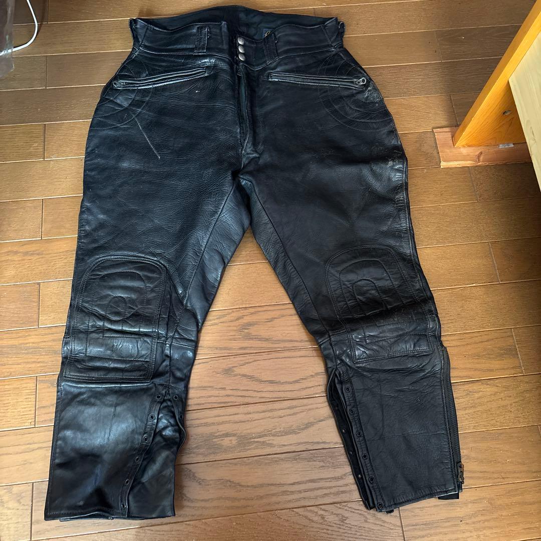 buco ブコ オリジナル ホースハイド モトクロスパンツ　ラングリッツレザー