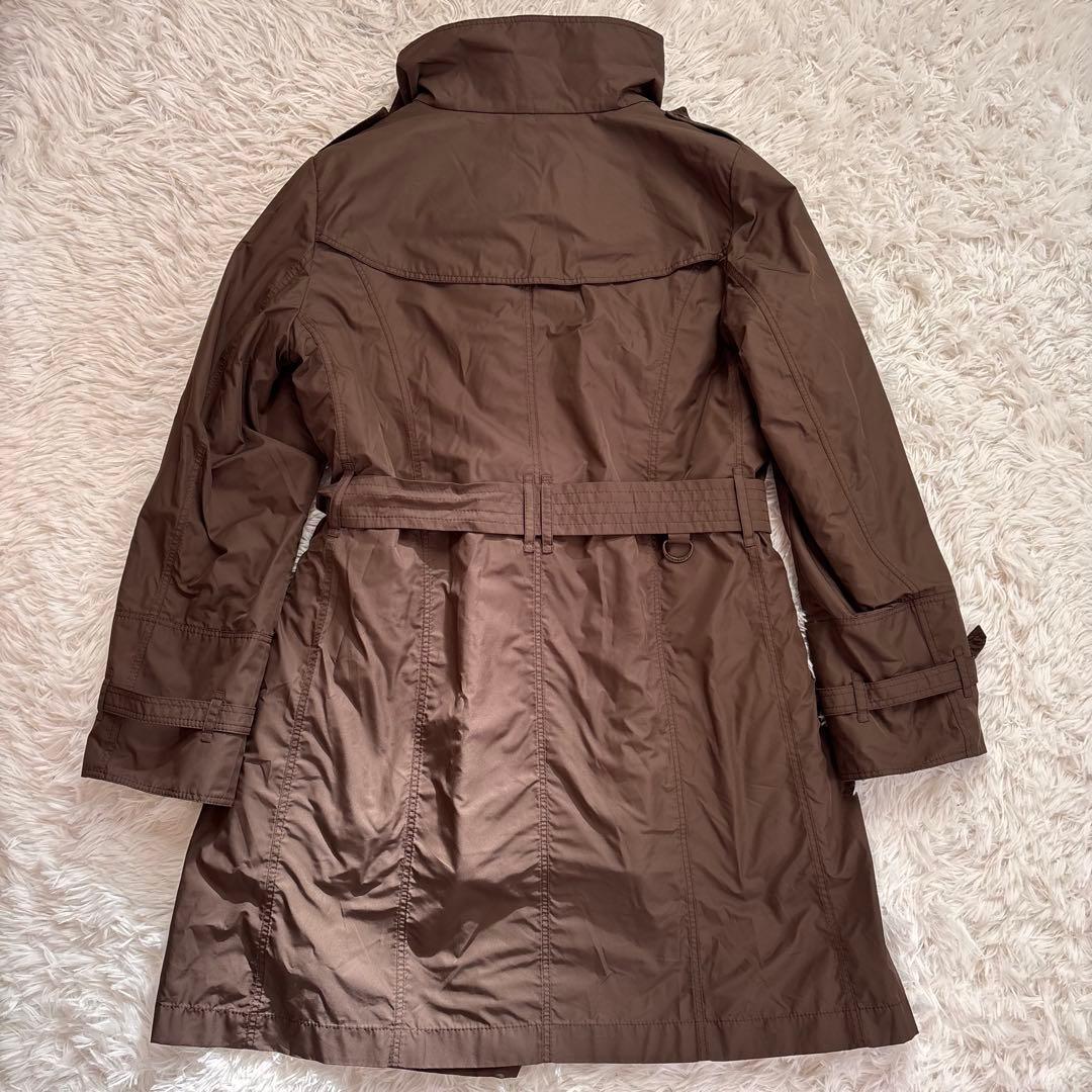 バーバリーロンドン キルティングライナー ベルト付 ロングコート L 3way