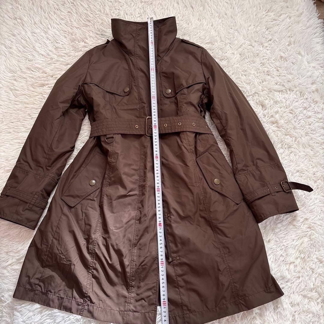 バーバリーロンドン キルティングライナー ベルト付 ロングコート L 3way