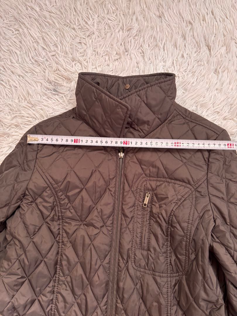 バーバリーロンドン キルティングライナー ベルト付 ロングコート L 3way