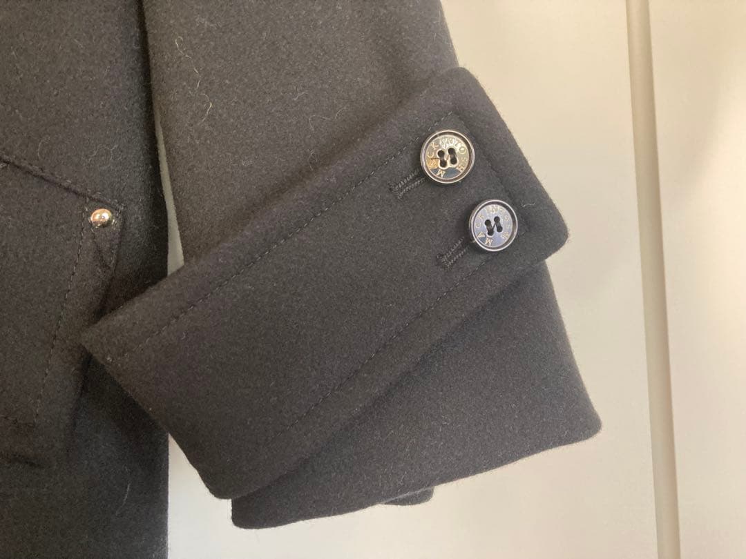 【新品タグ付き】 MACKINTOSH HUMBIE ウール　サイズ6　ブラック