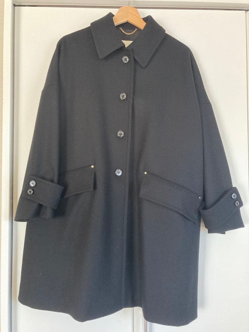 【新品タグ付き】 MACKINTOSH HUMBIE ウール　サイズ6　ブラック