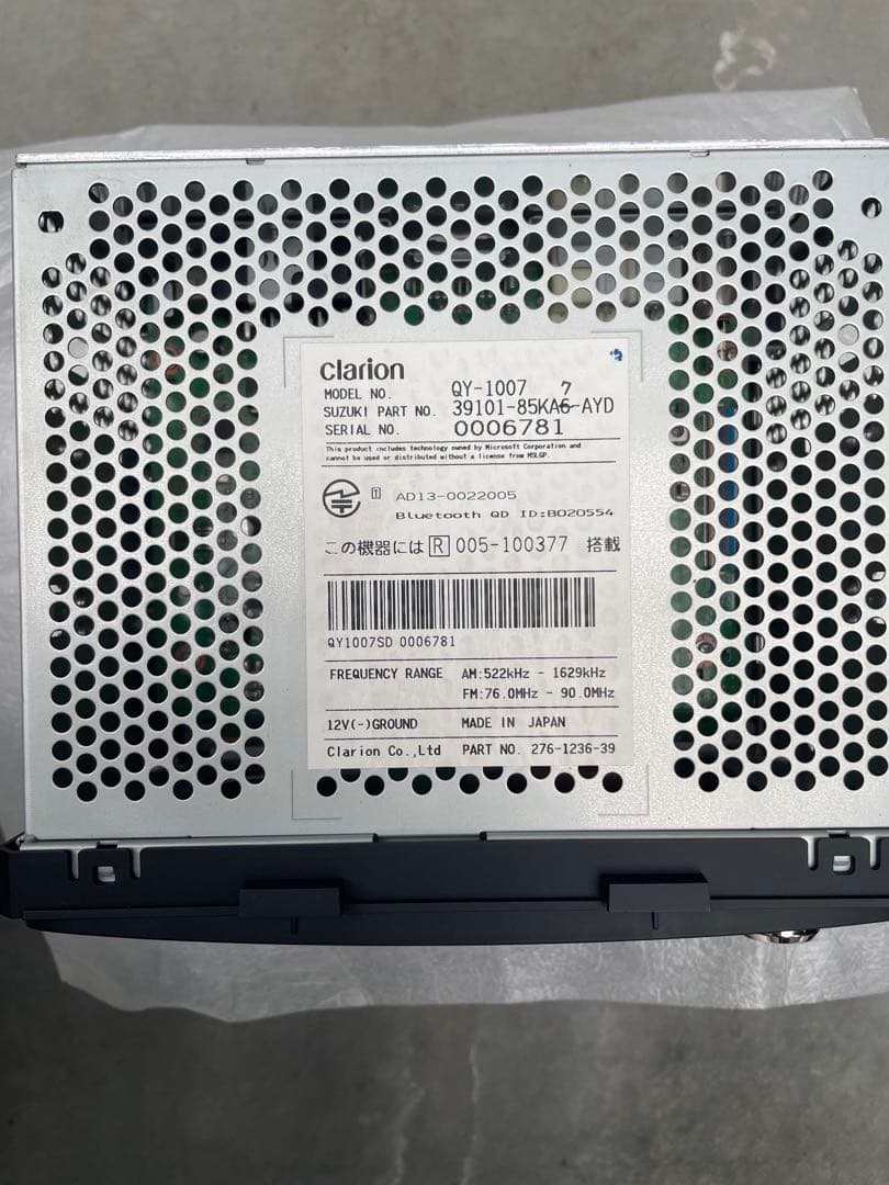 HE22S 平成26年式ラパン　中古純正ナビ　動作確認済み