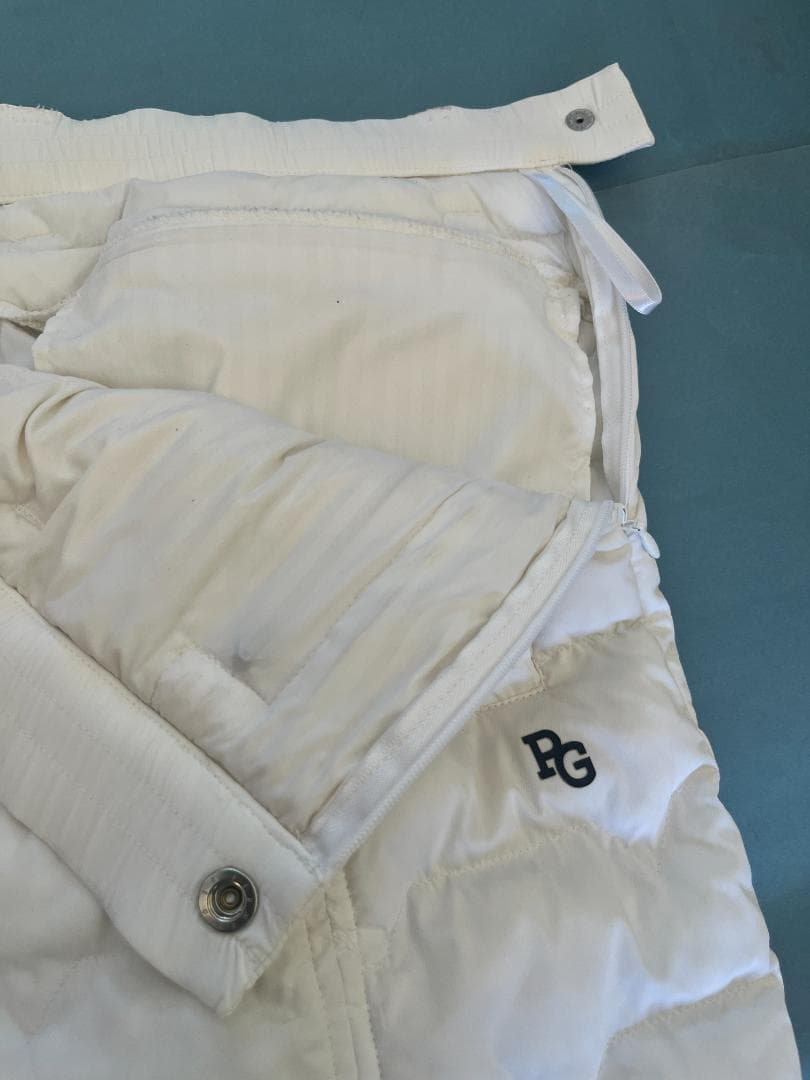 【美品】パーリーゲイツ ゴルフスカート M　ダウン入り秋冬