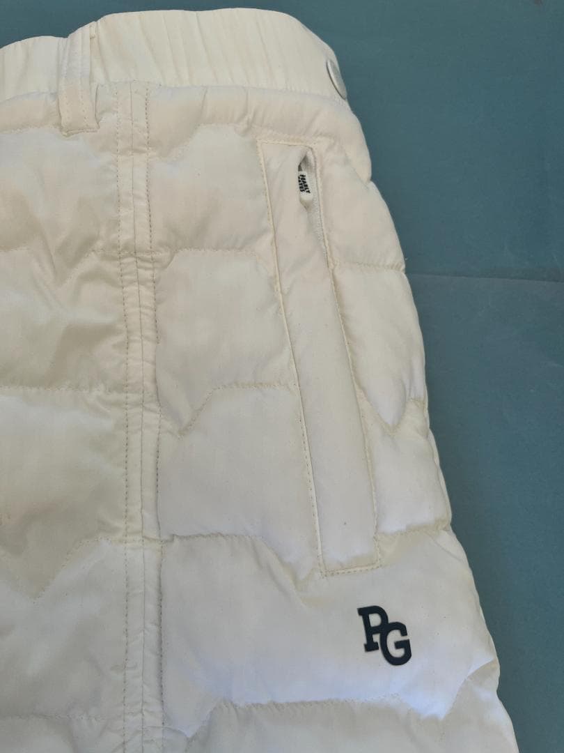 【美品】パーリーゲイツ ゴルフスカート M　ダウン入り秋冬