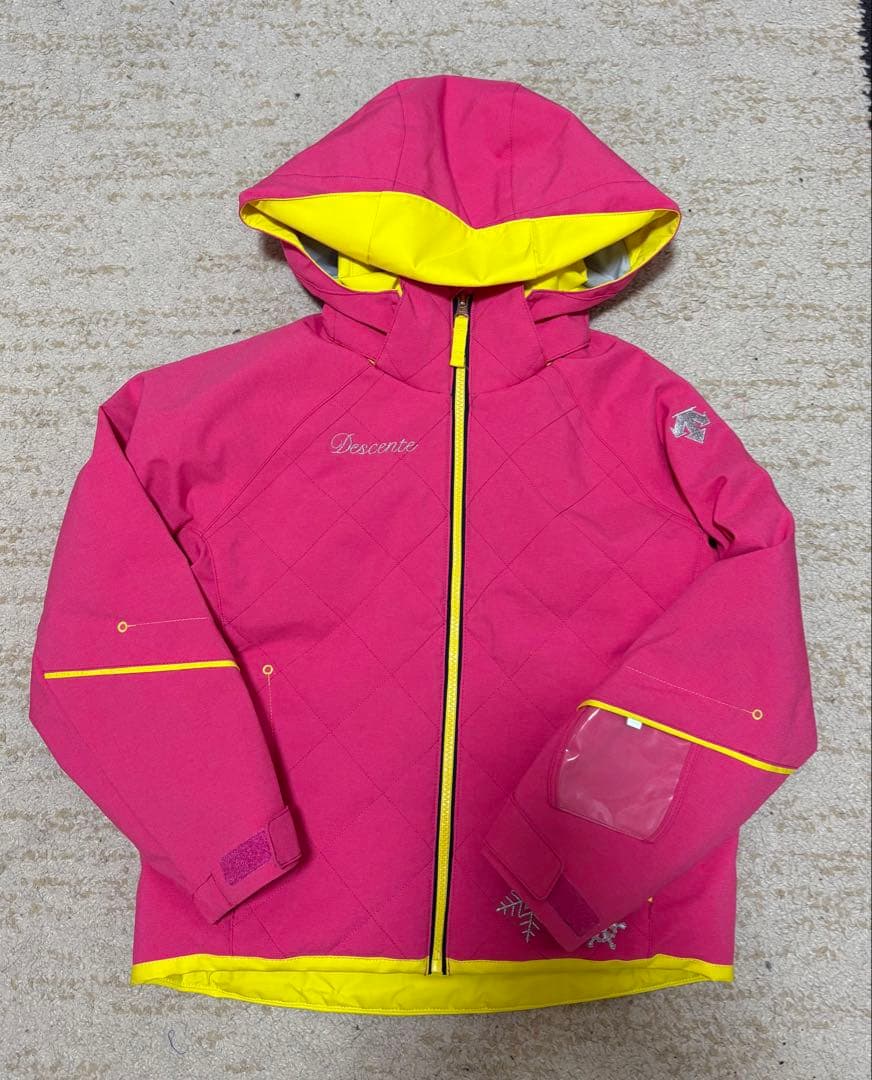 美品♪デサント DESCENTE スキーウェアセット 130サイズ