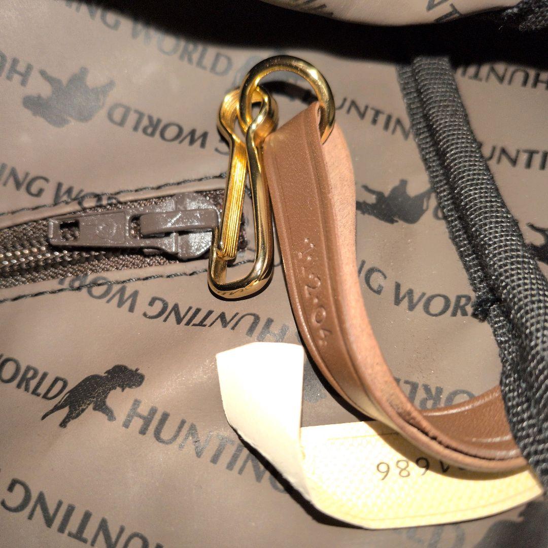 【美品】ハンティングワールド サファリトゥデイ デカロゴ トート 黒 大容量