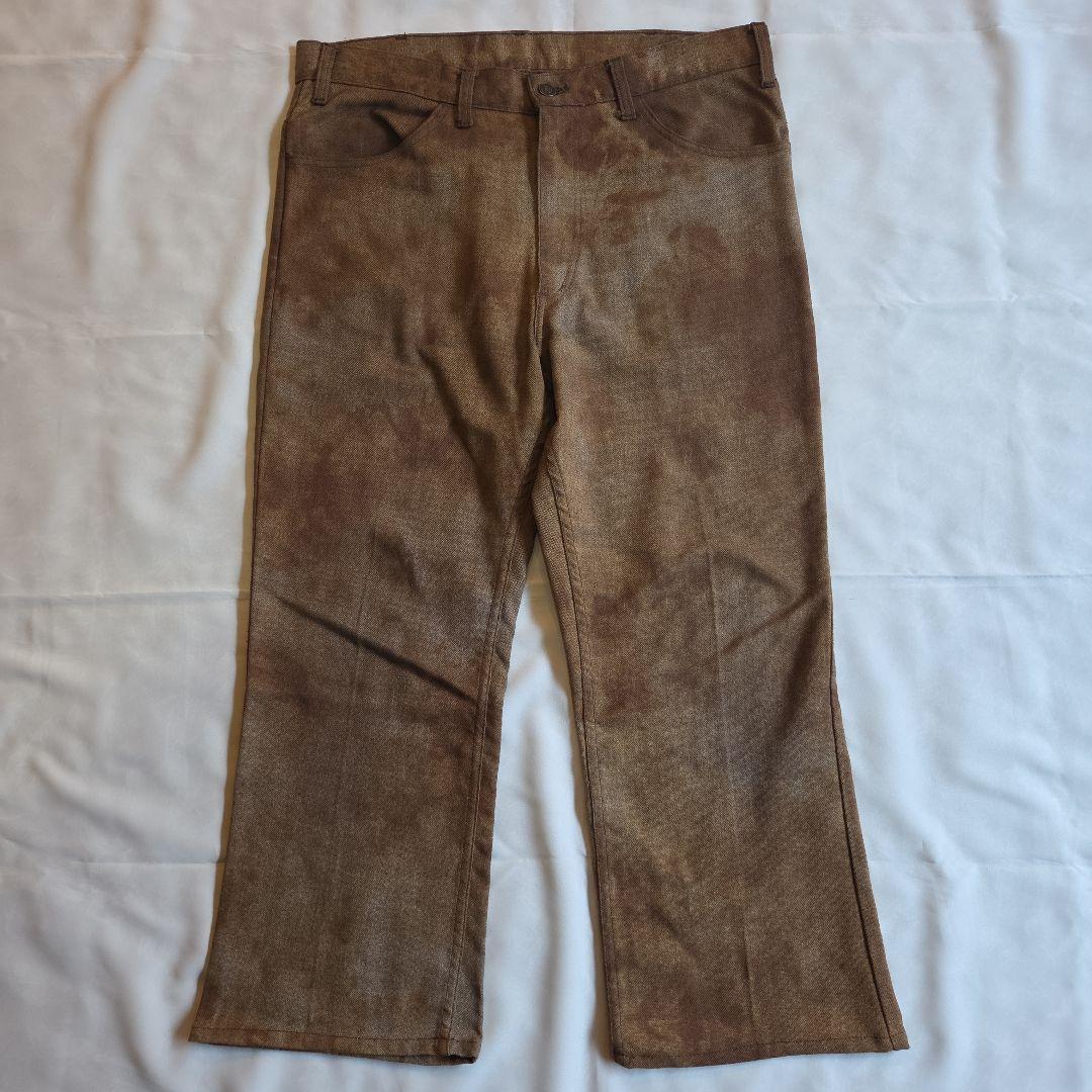 【ビッグE】usa製 リーバイス 646 スタプレストパンツ ビンテージ 均等v