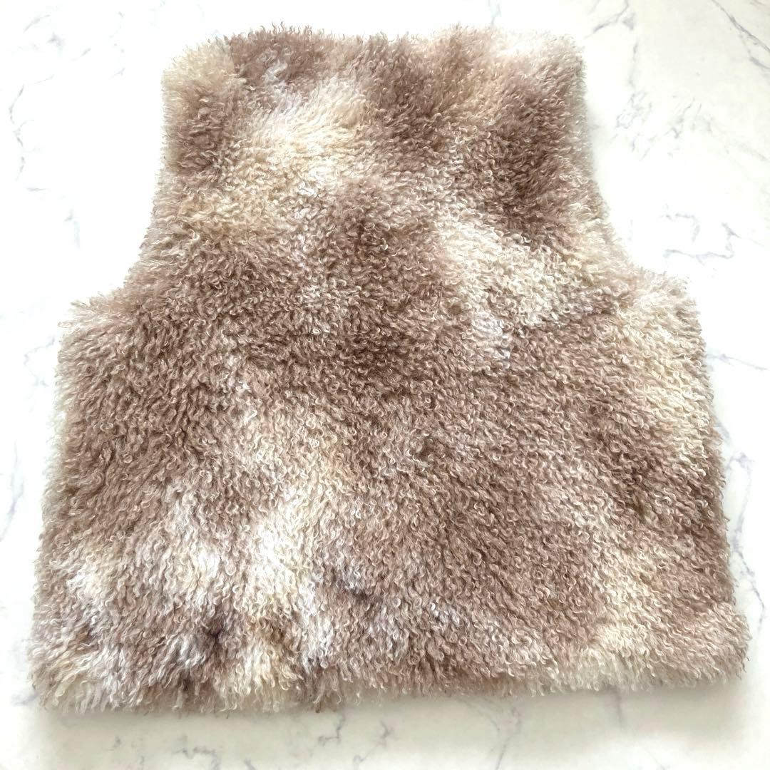 新品未使用 定価2.2万✨ample ヤマダヤ カーリーファー プードル　ベスト