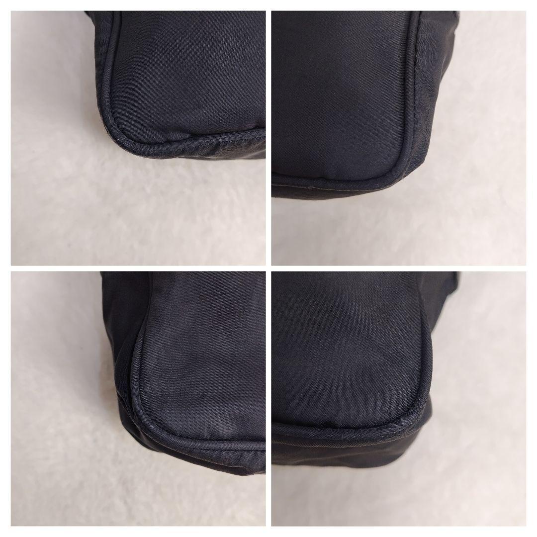 ✨PRADA✨カメラバッグ　プラダ　三角ロゴ　ナイロン　ブラック　白タグ