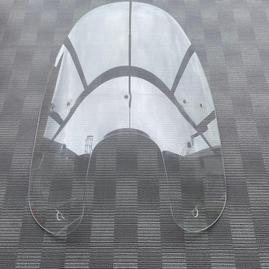 ハーレーダビッドソン 交換用ウインドシールド(クリア) 17インチ