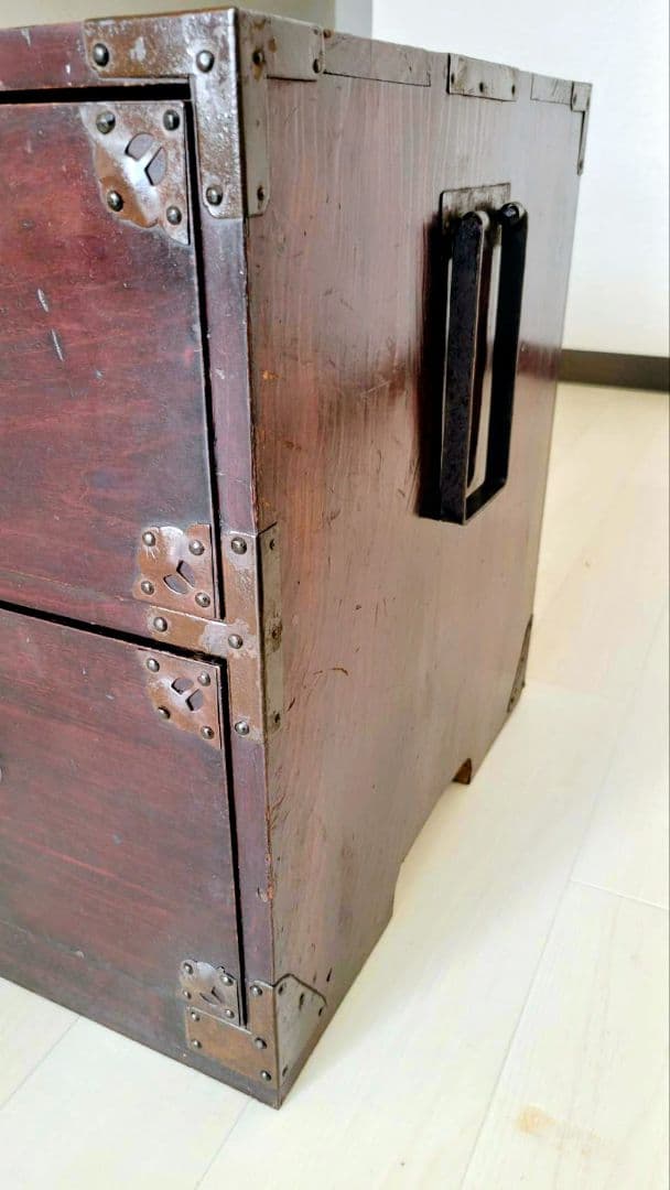 東北地方の時代箪笥　 米沢箪笥　時代箪笥 和インテリア　TVボード