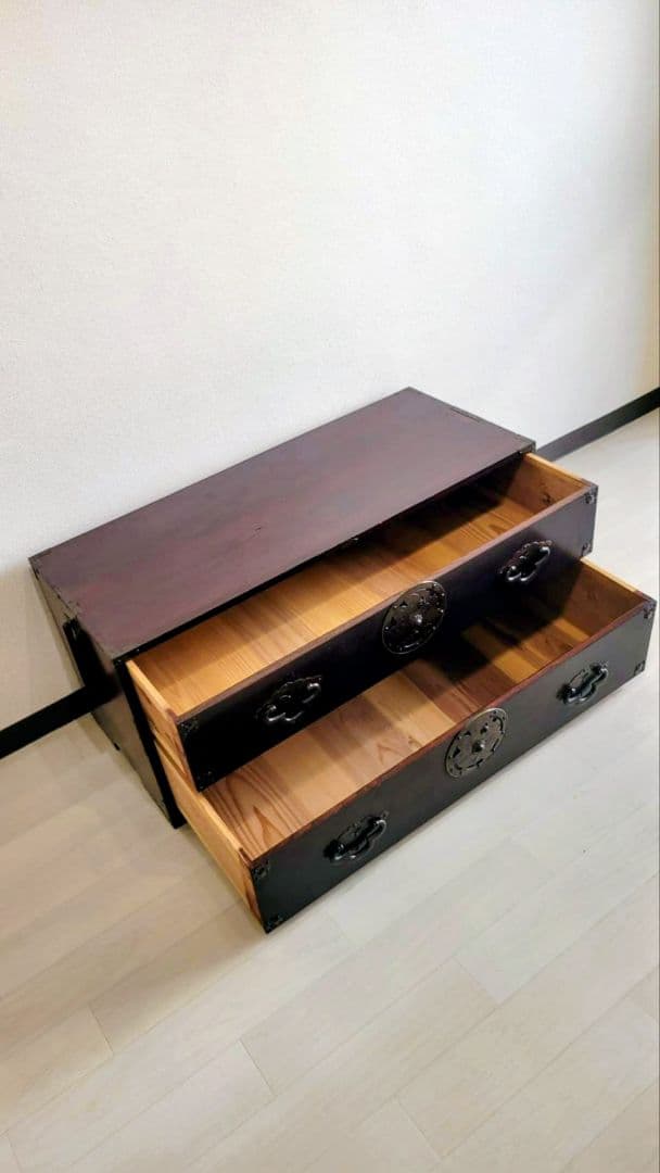 東北地方の時代箪笥　 米沢箪笥　時代箪笥 和インテリア　TVボード