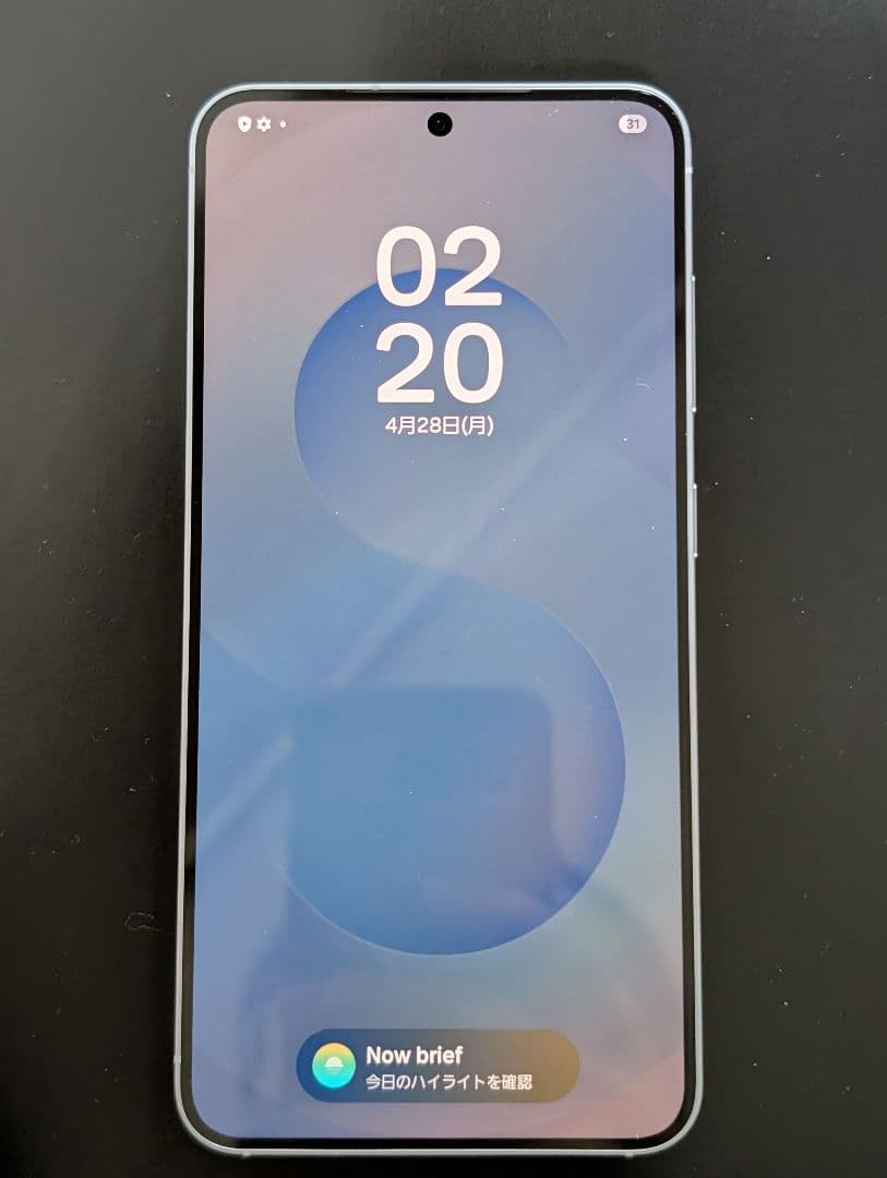 未使用に近い【国内版】Samsung Galaxy S25 12GB/256GB