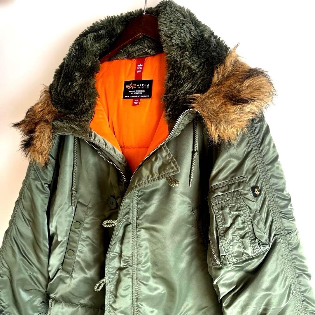 アルファインダストリー ALPHA INDUSTRYS N-3B スリムフィット