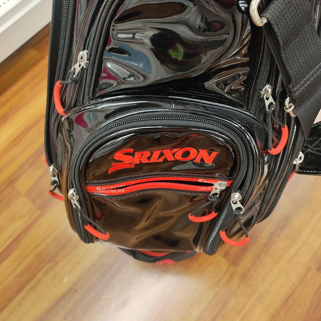 Srixon キャディバッグ 黒/赤