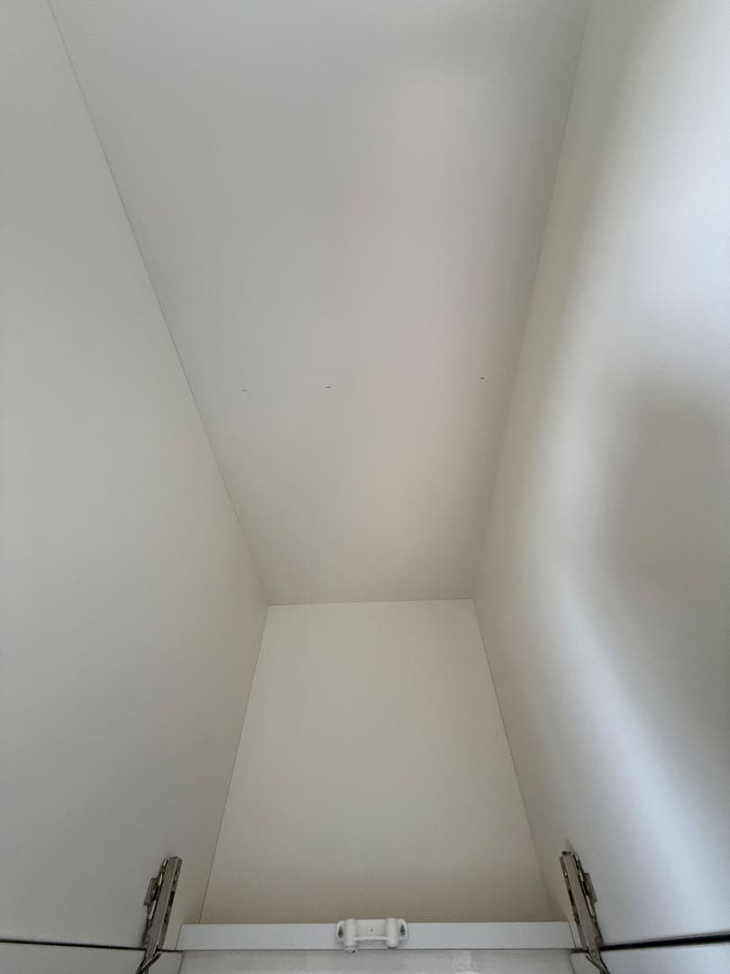 【最終値下げ】ワードローブ ロッカー ミラー付( ホワイト クローゼット )