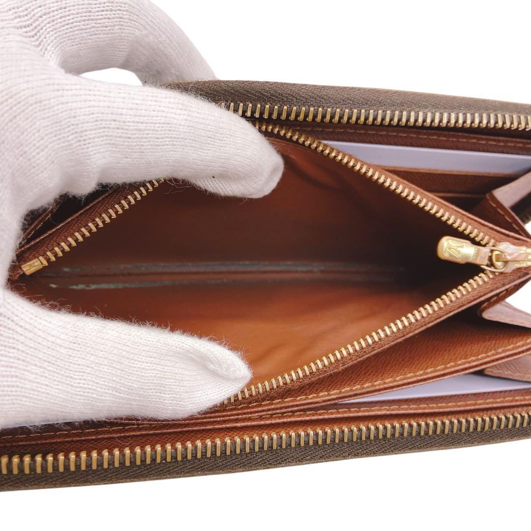 【美品】Louis Vuitton モノグラム ジッピーウォレット☆鑑定済みです